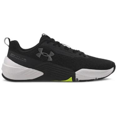 Imagem de Tênis Under Armour Tribase Reps Masculino - Preto/Branco/Cinza, 39, Pr