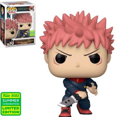 Imagem de Boneco funko pop jujutsu kaisen  yuji itadori1163 original oficial pre