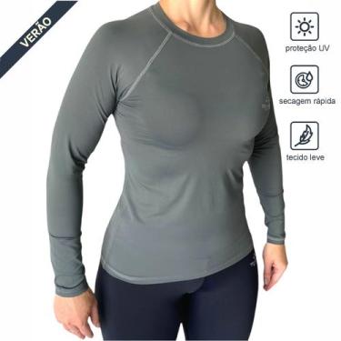 Imagem de Camiseta Térmica Segunda Pele+50 UV Feminina DRY SPEED - Verão - TRI-R