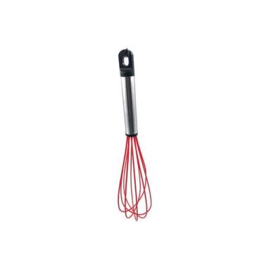 Imagem de Batedor de Claras em Silicone 30cm - Work Pizza, Vermelho
