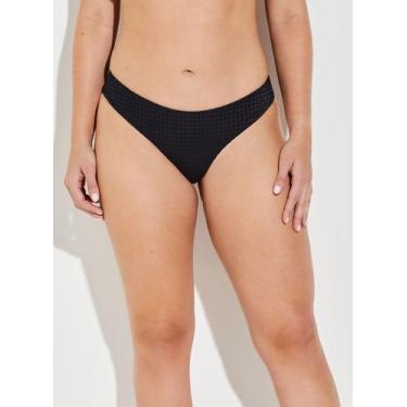 Imagem de Biquini Tradicional Tanga Asa Delta Luxo Exclusivo Liz 17842, M, Preto