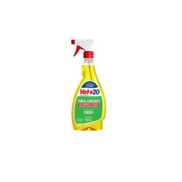 Imagem de Vet20 Tira Cheiro de Urina e Fezes Pet LIMÃO CRAVO ou HERBAL Spray 500