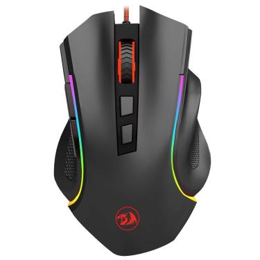 Imagem de Mouse Gamer Redragon M607 Griffin com Sensor Óptico 7200 DPI e Iluminação RGB Preto