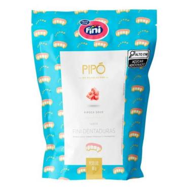 Imagem de Pipoca Gourmet Doce Sache Sabor Fini Dentadura 80g Lanche Crocante Fru