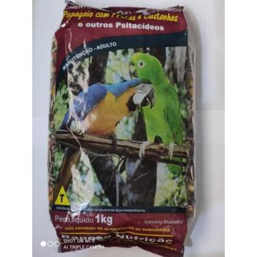 Imagem de Ração Raposo Nutrição Linha Ouro Mistura Especial Papagaio Frutas e Ca