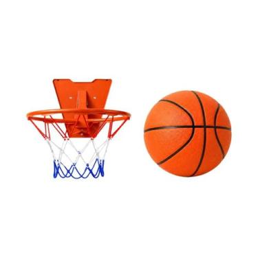 Imagem de Conjunto De Arco De Basquete Silencioso De Espuma Para Crianças, Sem R