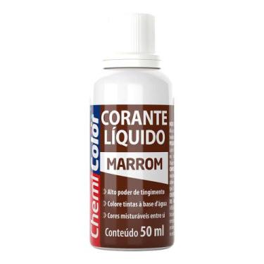 Imagem de Corante Líquido Chemicolor Marrom 50ML - Senhor Preço