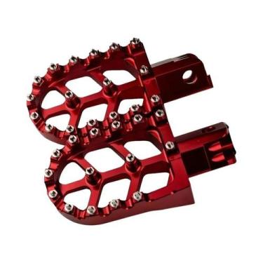 Imagem de Pedaleiras Antiderrapantes De Alumínio CNC Para Motocicletas Honda CRF