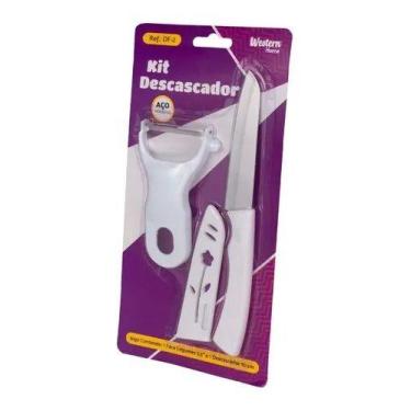 Imagem de Kit Descascador E Faca De Legumes E Frutas - Western - DF-2 - DS