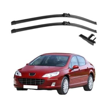 Imagem de Palhetas De Limpador De Para-brisa Dianteiro Para Peugeot 407 407 SW 2