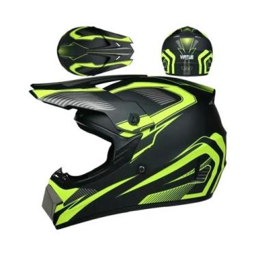 Imagem de Capacete De Moto Off-road Para Crianças, Capacete De Segurança Para Mo