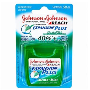 Imagem de Fio Dental Johnsons Reach Expansion Plus Menta 50m