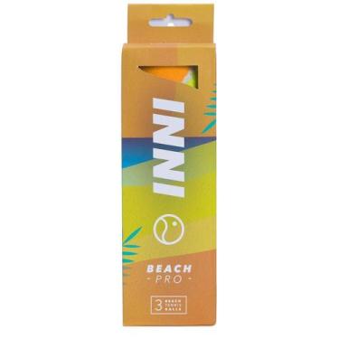 Imagem de Bola de Beach Tennis Inni Beach Pro Tubo com 3 Bolas - INNI Sports