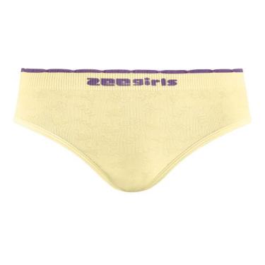 Imagem de Calcinha Tanga Infantil sem Costura Love Amarelo - Zee Rucci, P
