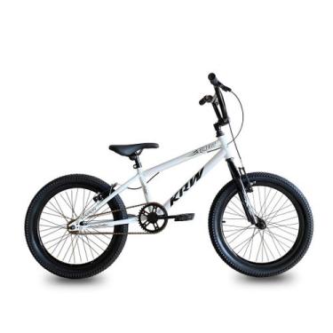 Imagem de Bicicleta Infantil Aro 20 Aero KRW BMX Cross V-Brake Sem Marchas, Bran