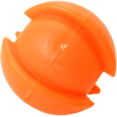 Imagem de Brinquedo Odontopet Bola Americana Espacial Flexi Laranja para Cães - Tam. Único