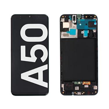 Imagem de Tela Touch Frontal Display Lcd Galaxy A50 Sm-a505 Com Aro