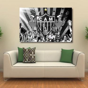 Imagem de Quadro decorativo Futebol Atlético Mineiro Tela em Tecido