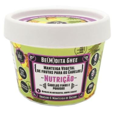 Imagem de Lola Cosmetics Be(m)dita Ghee Abacaxi e Manteiga de Bacuri - Máscara de Nutrição 100g