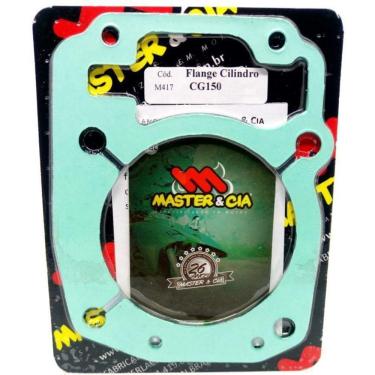 Imagem de Flange Calço Cilindro Pino Cursado 2mm 3mm Cg 150 Titan Nxr Bros 150 Crf 150f Master Cia