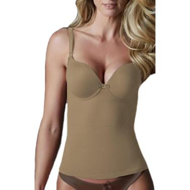 Imagem de Cinta Modeladora Camisete Bojo Copa C Compressão Feminina Vi Lingerie 330312