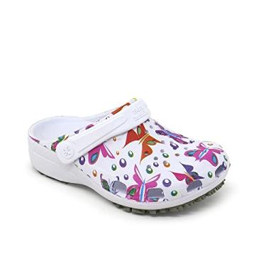 Imagem de Sandália Babuche Leve Estampada Menina em EVA Antiderrapante com Tira