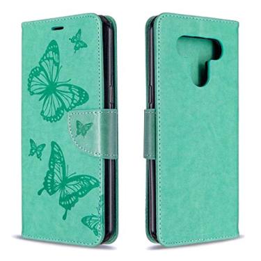 Imagem de Two Butterflies Embossing Pattern Horizontal Flip Leather Case with Holder & Card Slot & Wallet & Lanyard