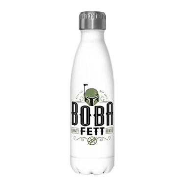 Imagem de Star Wars Garrafa de água de aço inoxidável Boba Fett Bounty Hunter 482 ml, 482 ml, multicolorida