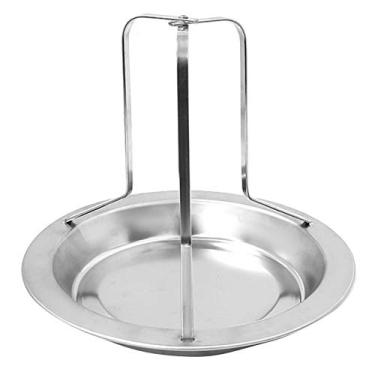 Imagem de Tingpai Suporte pa f ngo as or de aço inoxidável As or ve cal pa f ngo com pingadei Grelha pa chur sco As or de f ngo pa forno