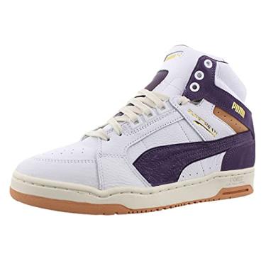 Imagem de PUMA Slipstream Mid SC Mens Shoes Size 9, Color: White/Sweet Grape