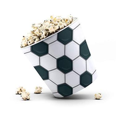 Imagem de FOXCUP Balde de Pipoca 3,5 Litros Esportes - Bola de Futebol