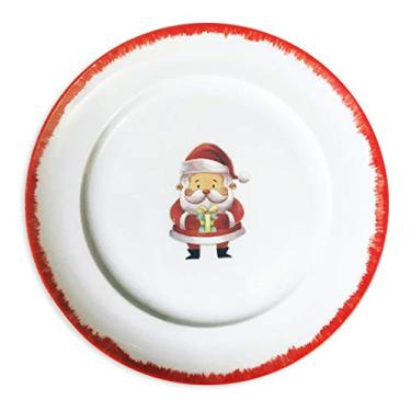 Imagem de Jogo 06 Pratos Sobremesa estampa Noel