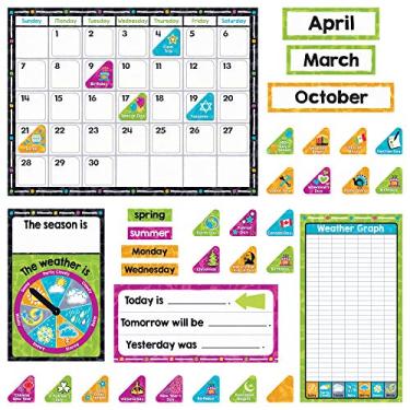 Imagem de Color Harmony Calendar Bulletin Board Set