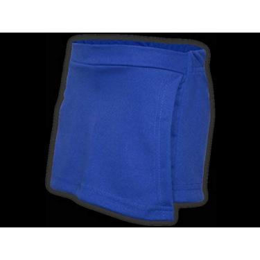Imagem de Short Saia Infantil Helanca Azul Royal Tamanho 06