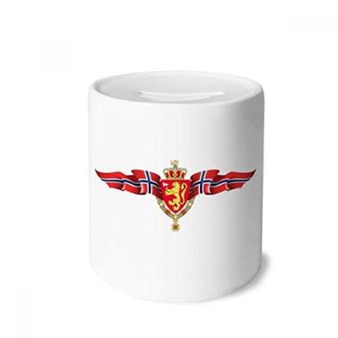 Imagem de DIYthinker Porta-moedas de cerâmica com emblema nacional da Noruega