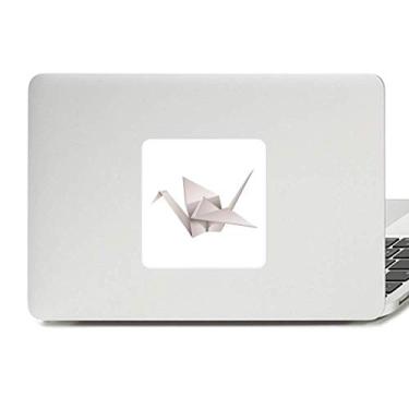 Imagem de Adesivo geométrico origami abstrato padrão guindaste vinil paster laptop decoração PC