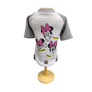 Imagem de Fábrica Pet Blusa Disney Moletom Laço Minnie - Tam.7