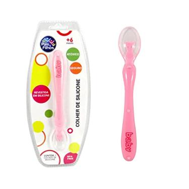 Imagem de Pais & Filhos Colher De Silicone - Rosa