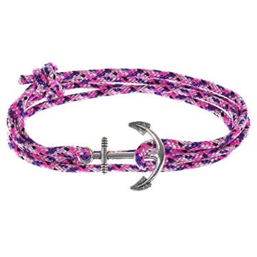 Imagem de West Coast Paracord — Pulseiras masculinas ajustáveis com âncora náutica e anzol – Disponível em uma variedade de acabamentos e cores – Feito de corda de nylon