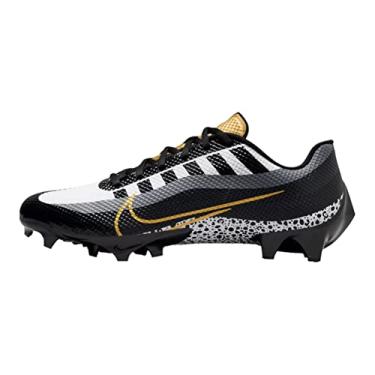 Imagem de Nike Chuteira masculina Vapor Edge Speed 360, Preto/Metálico dourado e branco, 16