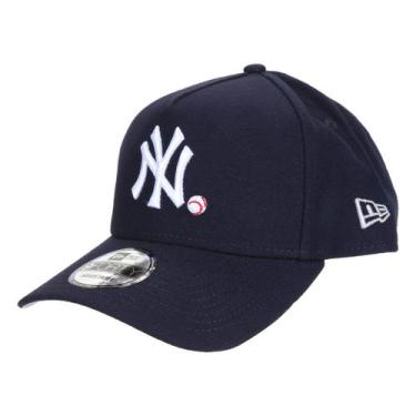 Imagem de Boné New Era Mlb New York Yankees Aba Curva Snapback Masculino