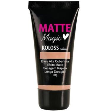 Imagem de Base Matte Magic Cor 10  Koloss Makeup