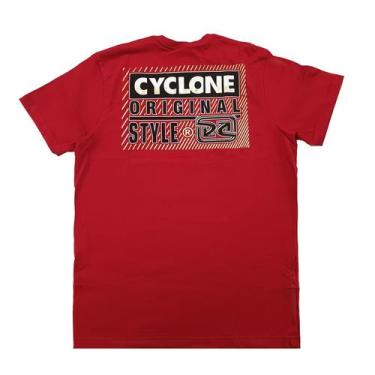 Imagem de Camiseta Cyclone Vermelho Rubro Original 010235250