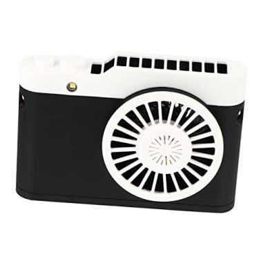 Imagem de Zerodeko 1 Unidade ventilador da câmera fã ventiladores USB mini ar condicionado portátil ventilador de pescoço mini quarto leque sem folhas ventilador eletrônico exigível