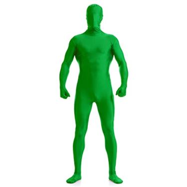 Imagem de Aniler Body verde Chromakey Body com efeitos invisíveis de fundo Chroma Keying verde para fotografia de tela verde vídeo (médio, verde inteiro)