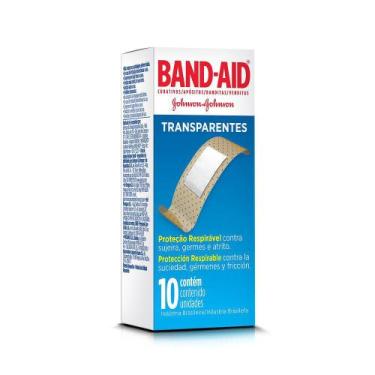 Imagem de Curativos Band Aid Transparentes 10 Unidades - Band-Aid