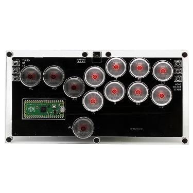 Imagem de XIAO SHI MIN STORY All Buttons Fight Stick Controller Style Arcade Joystick For Sanwa PC USB Steam Full button direction control lift SOCD Fighting Stick Controller WASD