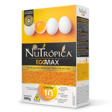 Imagem de Ração Nutrópica Eggmax 300G Extrusado Tratar Filhote Passarinho Curió