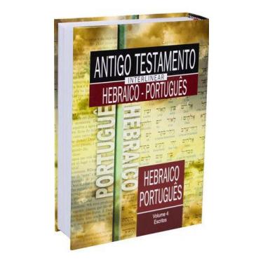 Imagem de Antigo Testamento Interlinear Hebraico - Português Volume 4 - Editora