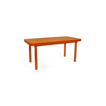 Imagem de Mesa De Jantar Retangular 6 Lugares 160X80 França Mel
